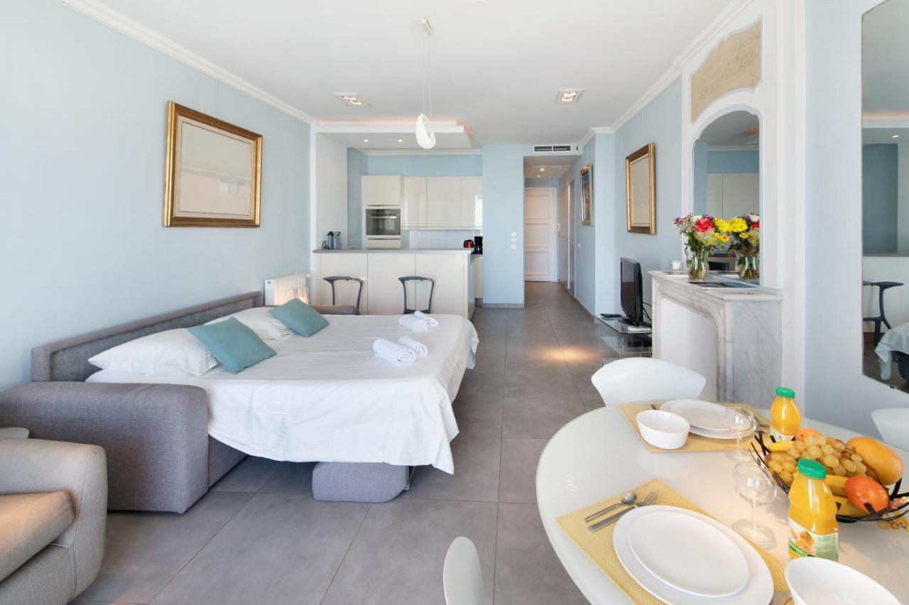 Palais Miramar - Suite Blue Room - Vue Mer -Croisette Emplacement Unique - 20M Plage - Wifi - Clim Cannes Exterior foto